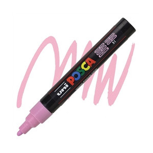 Marker Uni Posca PC5M rosa chiaro