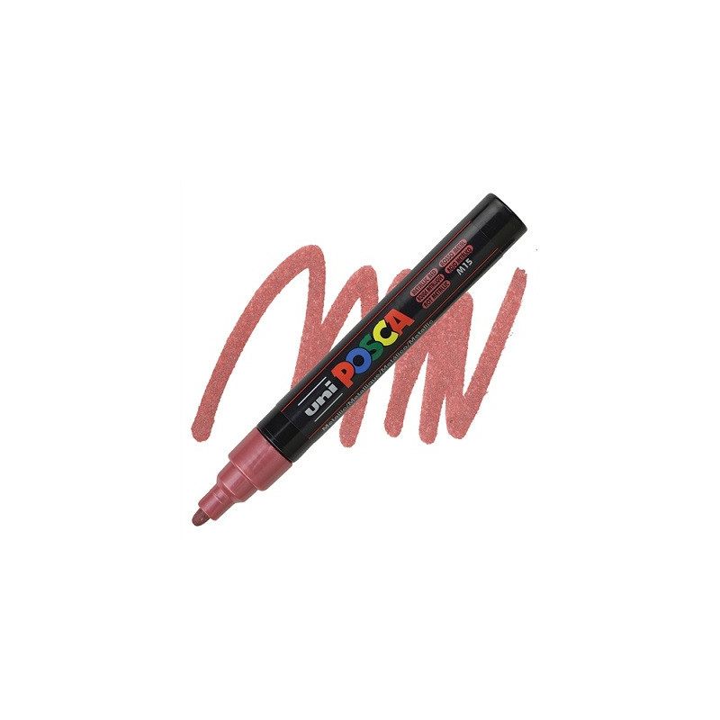 Marker Uni Posca PC5M rosso metal