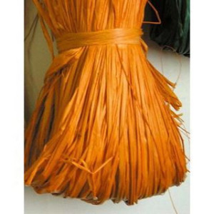 Matassina di Rafia naturale arancio gr50