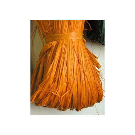 Matassina di Rafia naturale arancio gr50