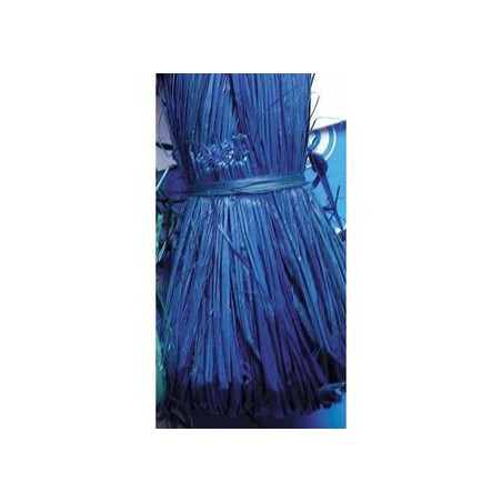 Matassina di Rafia naturale blu roi gr50