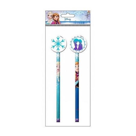 Matita con gomma Frozen 2pz