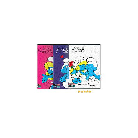 Maxi quaderno  I Puffi rig. B (3 elem.)