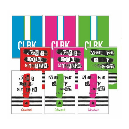 Maxi quaderno Colourbook CLBK 1 rigo
