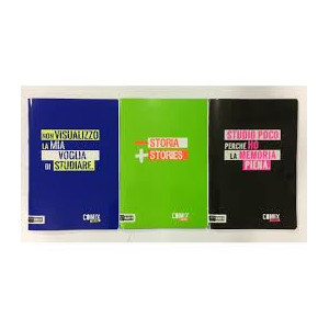 Maxi quaderno Comix 100gr - rigo 5mm
