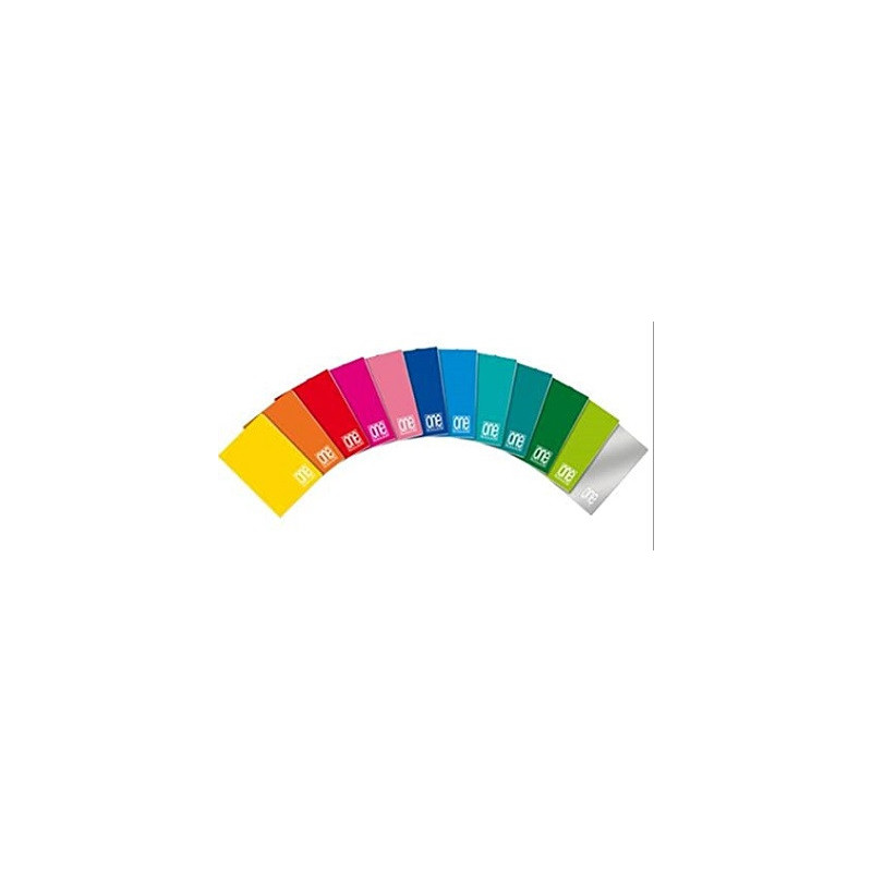 Maxi quaderno One Color 30ff / 60pg  80gr - rigo  C