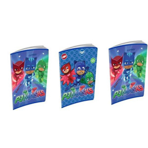 Maxi quaderno Super Pigiamini PJ Mask 40fg / 80pg - rigo B