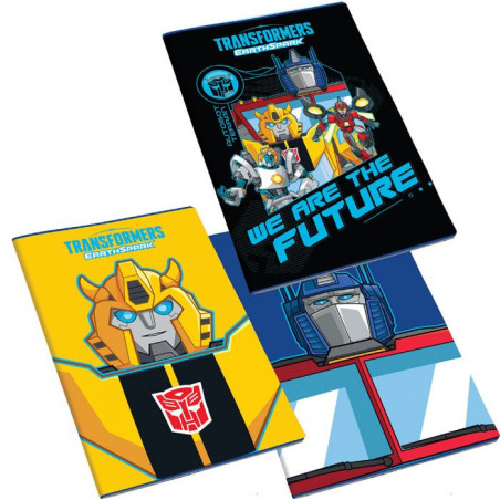 Maxi quaderno Transformers rig A