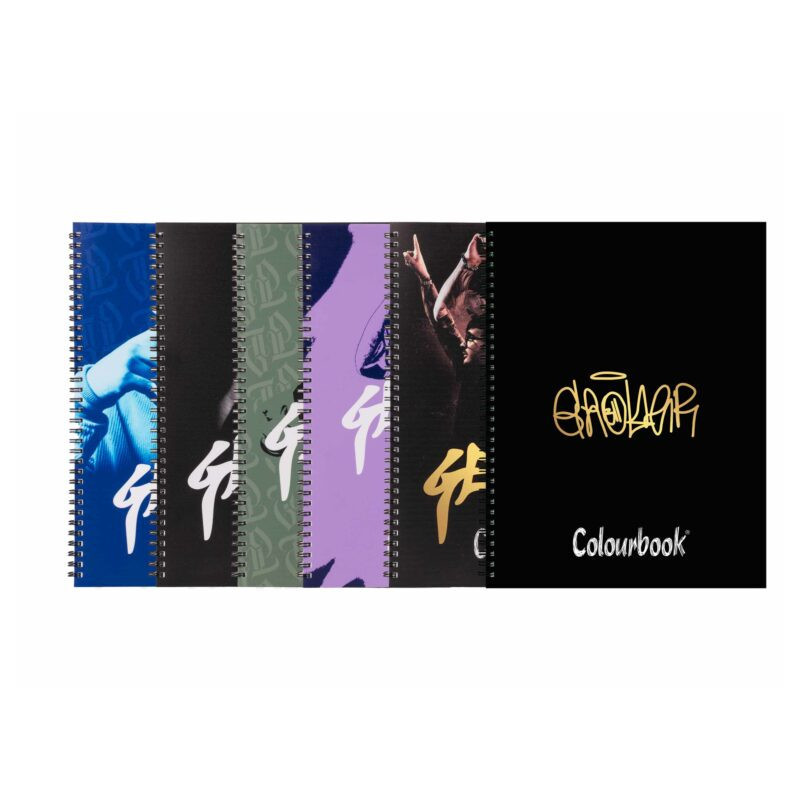 Maxi spiralato A4 Geolier Colourbook  1rigo