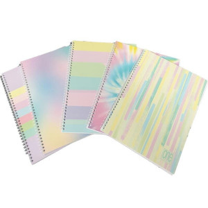 Maxi spiralato A4 One Color 5MM 60fg PASTELPLUS