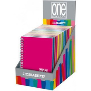 Maxi Spiralato A4 One Color 80ff Copertina PPL 5 mm