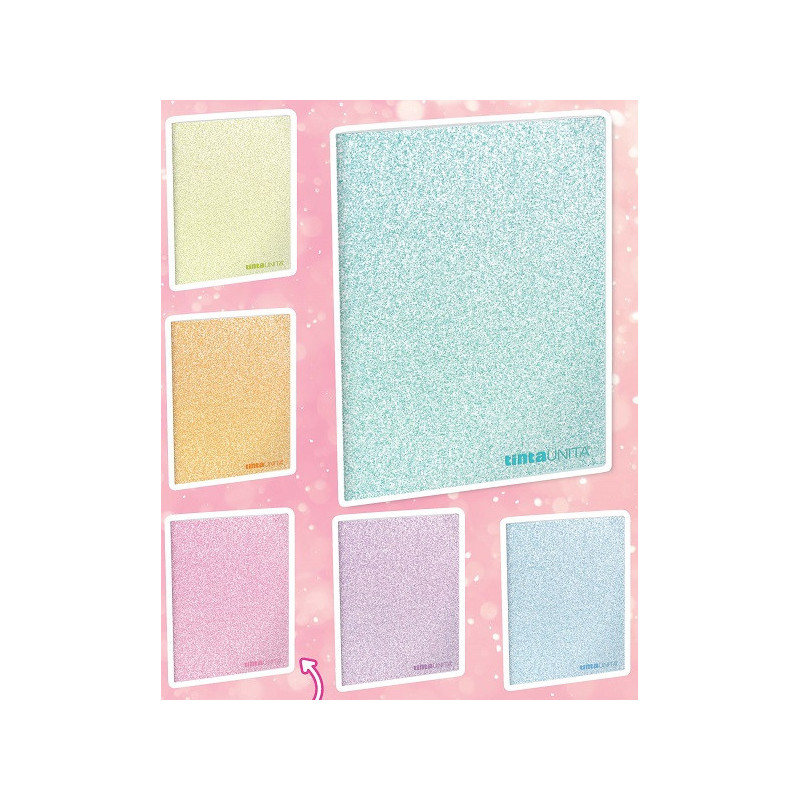 Maxi TINTAUNITA pastel glitter C (rigo 4/5 elementare)