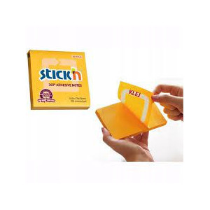 MEMO STICK colla 360° 76x76 100fg vari colori