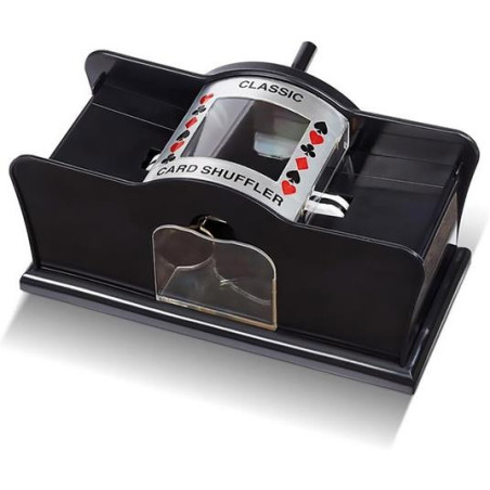 Mescolatore manuale due mazzi Poker