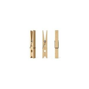 Mollette in legno 7mm x47mm 24pz