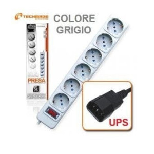 Multipresa 6 porte x UPS