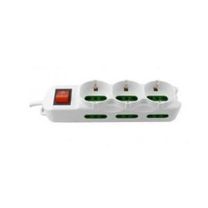 Multipresa 9 porte SCHUKO/BIPASSO