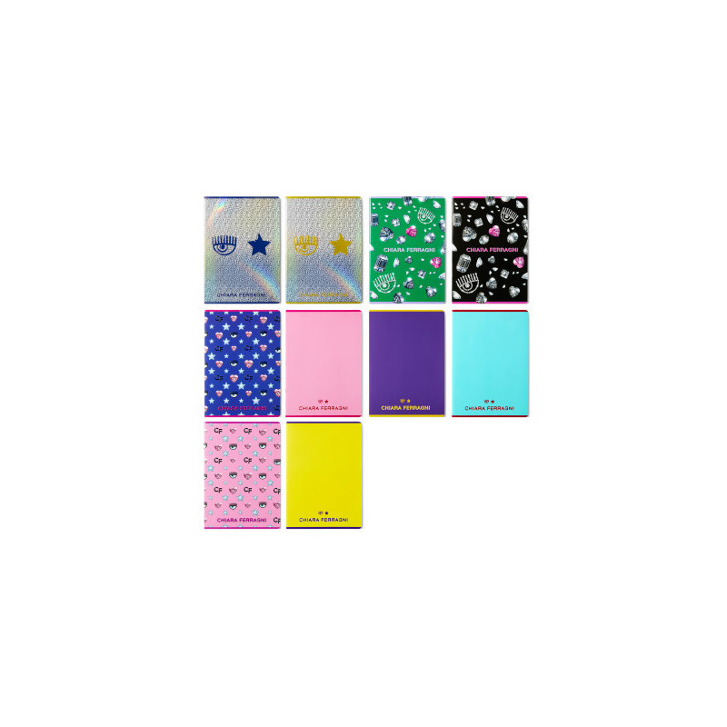 OFFERTA  Maxi quaderno 20ff 80gr Rig. Q Chiara Ferragni 2023