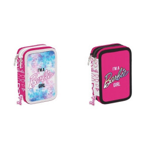 OFFERTA Astuccio 3 zip Barbie