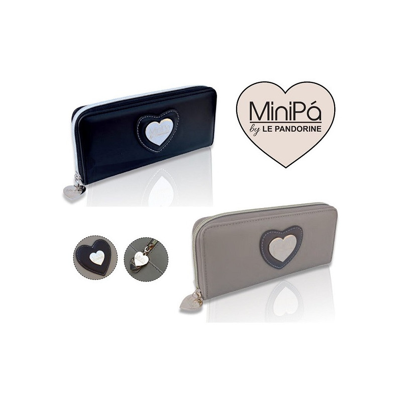 Offerta Portafoglio nera Santoro MINIPA’ by Le Pandorine