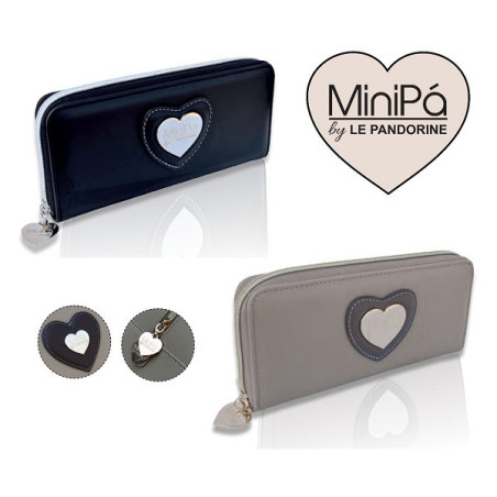 Offerta Portafoglio nera Santoro MINIPA’ by Le Pandorine