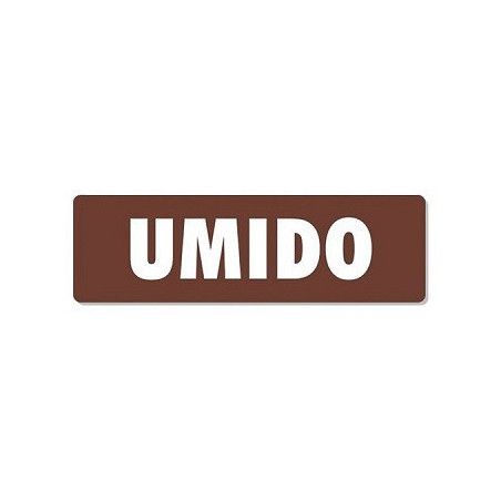 Targhette adesive raccola differenziata:umido