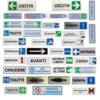 Targhette e Segnaletica
